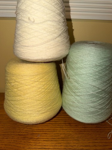 Vintage machine knitting yarn - knitting,